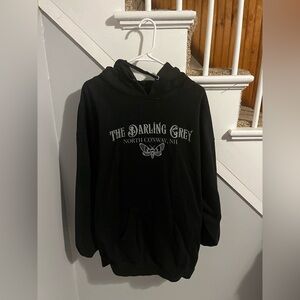 Black Hoodie Darling Grey NH